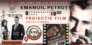 Luna ”Emanoil Petruț”, la Ateneul Popular Focșani