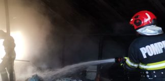 Incendiu la o gospodărie din Paltin