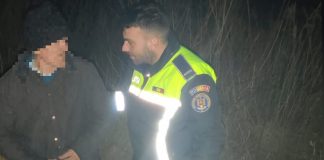 Octogenar dispărut, salvat de polițiști