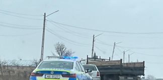 Accident pe E85, la Dumbrăveni