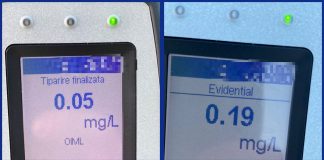 Vrânceni depistați băuți la volan