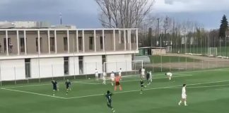 VIDEO-FOTO Focșăneanul Darius Băncilă a înscris un gol pentru echipa de juniori a clubului Hellas Verona