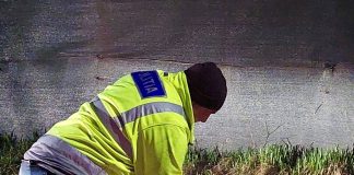 FOTO Tânăr care amenința că se sinucide, găsit la timp, cu ajutorul unui câine polițist