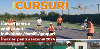 Copiii și adulții sunt așteptați la tenis
