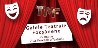27 martie – Ziua Mondială a Teatrului / Mai sunt 4 spectacole în programul Galelor Teatrale Focșănene 2024