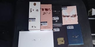 Parfumuri și un smartwatch contrafăcute, ridicate de jandarmii vrânceni