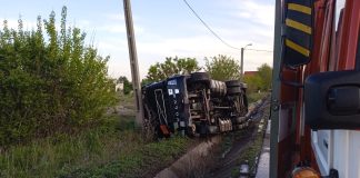 Trafic deviat prin Mărășești, pe sensul Focșani – Bacău, în urma accidentului grav de pe E85