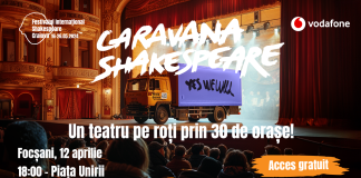 Caravana Shakespeare, vineri, la Focșani