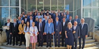 Valentin Resmeriță și candidații PNL Focșani pentru Consiliul Local s-au înscris la Biroul Electoral Local pentru alegerile din 9 iunie