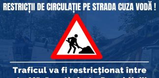 Atenție! Restricții de circulație pe strada Cuza Vodă din Focșani