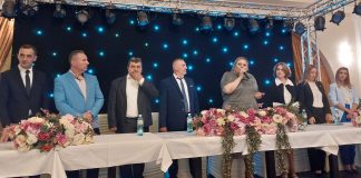Diana Șoșoacă a fost ieri la Focșani. Partidul SOS și-a desemnat candidații la alegerile locale din 9 iunie, pentru Consiliul Județean Vrancea și o serie de primării din județ