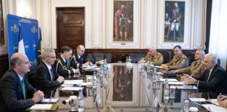 Întâlnirea ministrului apărării naționale cu ambasadorul Franței la București