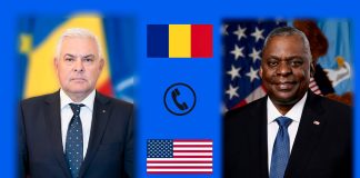 Ministrul apărării, Angel Tîlvăr: ”Alături de Statele Unite şi de aliaţi, România rămâne pe deplin solidară cu Ucraina. Vom continua să oferim sprijin multidimensional pentru susţinerea efortului defensiv ucrainean împotriva agresiunii ruse”