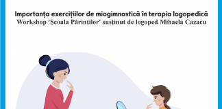 Workshop pe teme de tulburări de limbaj la DGASPC Vrancea