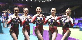 Ana Maria Bărbosu, în finalele la sărituri și cu echipa națională la Campionatele Europene de gimnastică