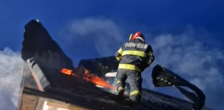 Bărbat găsit carbonizat într-o casă care luase foc, la Țifești
