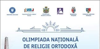 Focșaniul va găzdui Olimpiada Națională de Religie