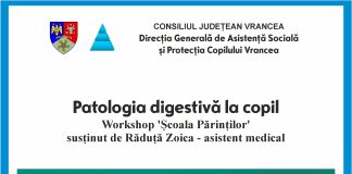 Simpozion pentru părinți: ”Patologia digestivă la copil”