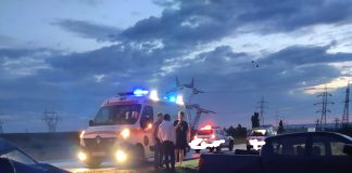 Două autoturisme s-au ciocnit pe E85, între Tișița și Mărășești
