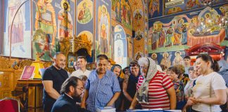 A fost lansată monografia bisericii „Sfinții Apostoli Petru și Pavel” din Focșani