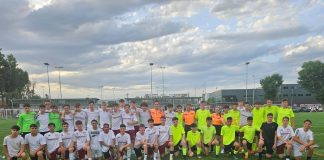 FOTO Juniorii de la Prosport Focșani au jucat meciuri amicale cu Rapid București