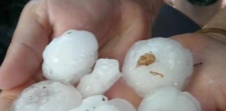 Avertizare nowcasting pentru mai multe localități din Vrancea. Se anunță vijelii și grindină