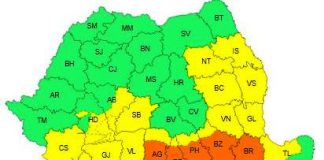 Meteo: alerte de caniculă și vijelii