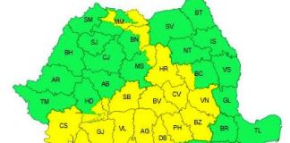 Meteo: canicula va fi urmată, și azi, de vijelii și grindină