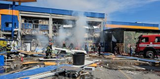 Explozie la magazinul Dedeman din Botoșani / S-a activat Planul roșu de intervenție