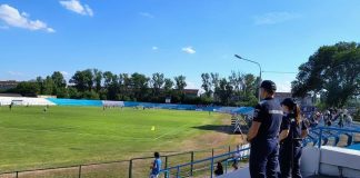 Măsuri de ordine și siguranță publică la meciul de fotbal dintre CSM Focșani 2007 și CS Dinamo București