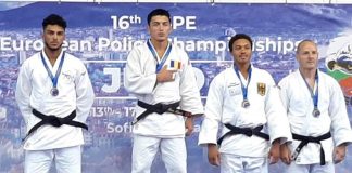 Focșăneanul Laris Borș, medalie de aur la CE de Judo al Polițiștilor