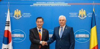 Ministrul apărării naţionale, Angel Tîlvăr, s-a întâlnit cu omologul său sud-coreean