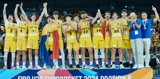 România, campioană europeană la baschet masculin U20-Divizia B / Doi focșăneni, în lotul campioanei