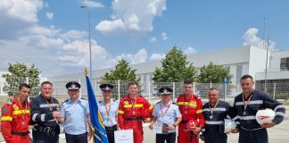 FOTO Echipa ISU Vrancea, pe podium la Concursul Național de Descarcerare și de Acordare a Primului Ajutor