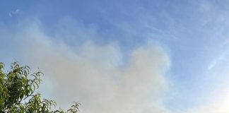 FOTO-VIDEO Primele imagini de la incendiul care a cuprins 3 case în Gologanu