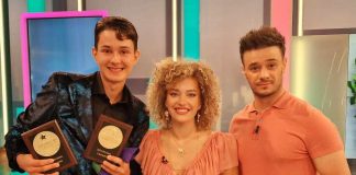 FOTO Întors din America încărcat de premii, Mihai Bratosin a fost invitat la Antena Stars
