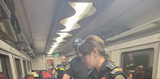 Călătorie cu trenul spre Litoral, alături de polițiști