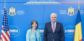 Întrevederea ministrului apărării naționale cu ambasadorul SUA în România