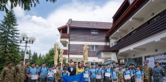 FOTO Întâlnire a ministrului Angel Tîlvăr cu tinerii cercetași