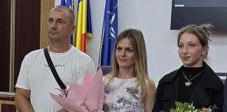 Ana Maria Bărbosu, declarată ”cetățean de onoare al municipiului Focșani”. Medaliata olimpică la gimnastică a fost premiată de Consiliul Local