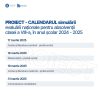 calendar simulare