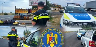 Razie a polițiștilor vrânceni în rândul comercianților de pe marginea DN2