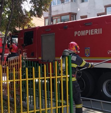Sute de intervenții gestionate de pompierii vrânceni în luna octombrie