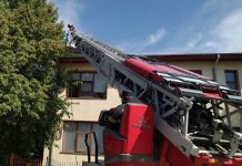 Incendiu în Focșani, într-un apartament de pe Mitropolit Varlaam pompieri scara