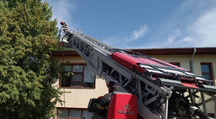 Incendiu în Focșani, într-un apartament de pe Mitropolit Varlaam