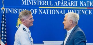 FOTO Întrevedere româno-americană la sediul MApN