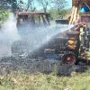tractor incendiu 1