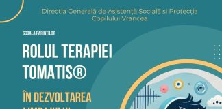 Seminar pentru părinții copiilor cu dizabilități: „Rolul Terapiei Tomatis® în dezvoltarea limbajului”