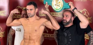 Focșăneanul Cătălin Parachiveanu a pierdut lupta cu deținătorul titlului WBC International la supermijlocie