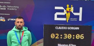 Focșăneanul Claudiu Gorgan, medalie de aur la UVT Liberty Marathon
